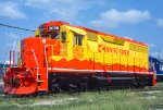GMTX 3056, EMD GP40N-3 fresh rebuild-repaint at Midwest Locomotive 